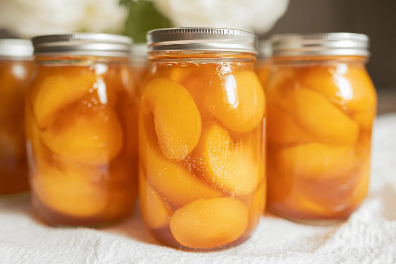 Fresh Honey Syrup Canned Peaches: A Sweet Delight Just for You 4 Fresh Honey Syrup Canned Peaches