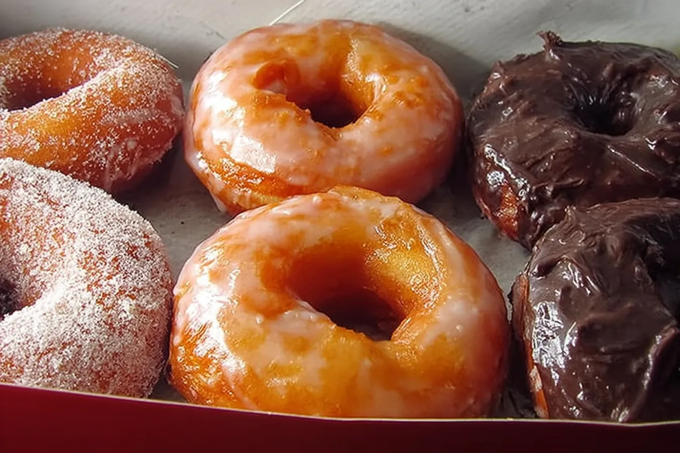Glazed Yeast Doughnuts: Irresistibly Delicious Treats 4 Glazed Yeast Doughnuts