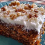 Grandma's Carrot Cake: A Slice of Sweet Nostalgia 5 Grandma's Carrot Cake Freshly Baked