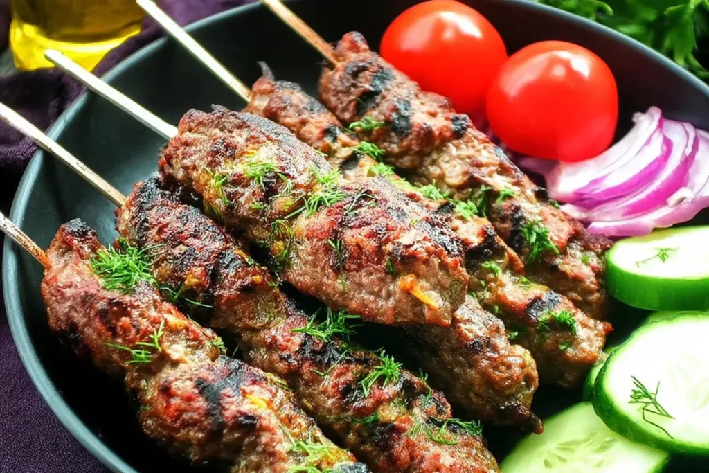 Delicious Ground Beef Kebabs (Grill or Oven)