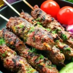 Delicious Ground Beef Kebabs (Grill or Oven)