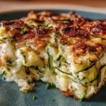 Guilt-Free Zucchini Bake Freshly Served