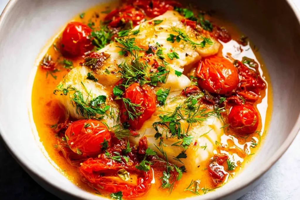 Delicious Haddock in Tomato Sauce