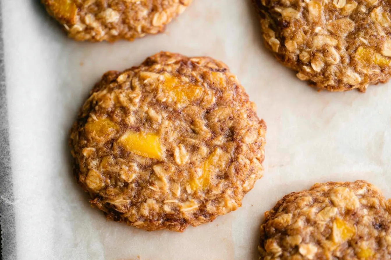 Healthy Peach Oatmeal Breakfast Cookies: Delicious & Nutritious 4 Healthy Peach Oatmeal Breakfast Cookies