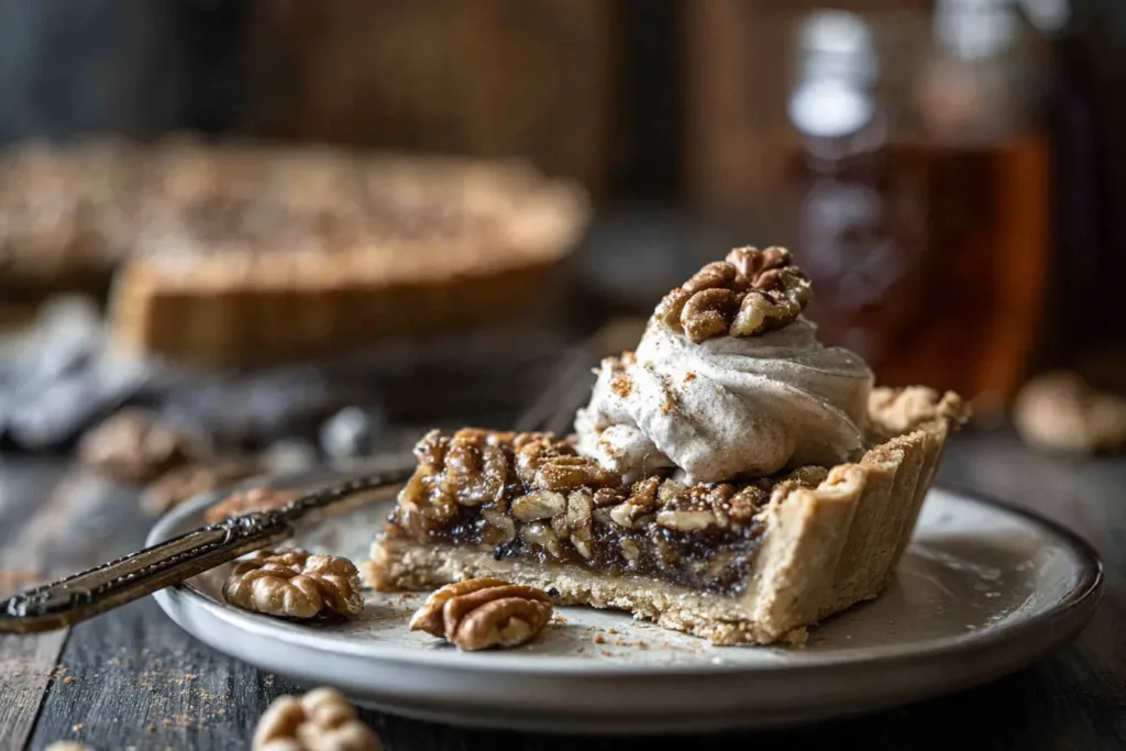 High Altitude Walnut Pie: A Delightful Baking Challenge 3 High Altitude Walnut Pie Ready to Serve