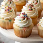 Colorful Homemade Funfetti-Style Cupcakes