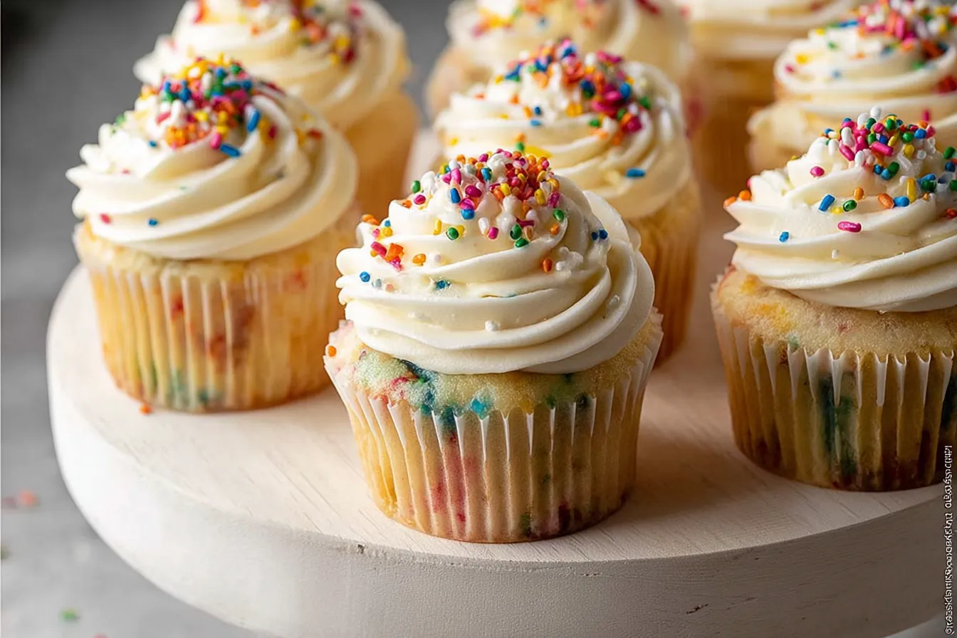 Homemade Funfetti-Style Cupcakes