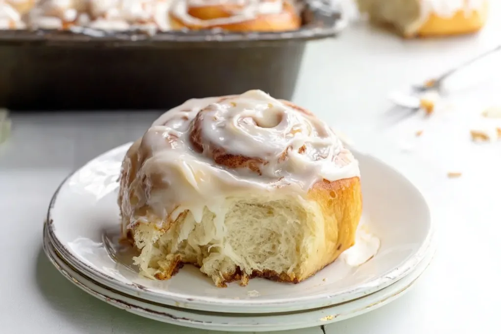 Delicious Homemade Gooey Cinnamon Rolls with Vanilla Icing
