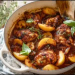 Honey Butter Peach Chicken - Delicious Home-Cooked Meals
