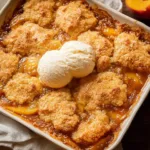 Homemade Joanna Gaines Peach Cobbler