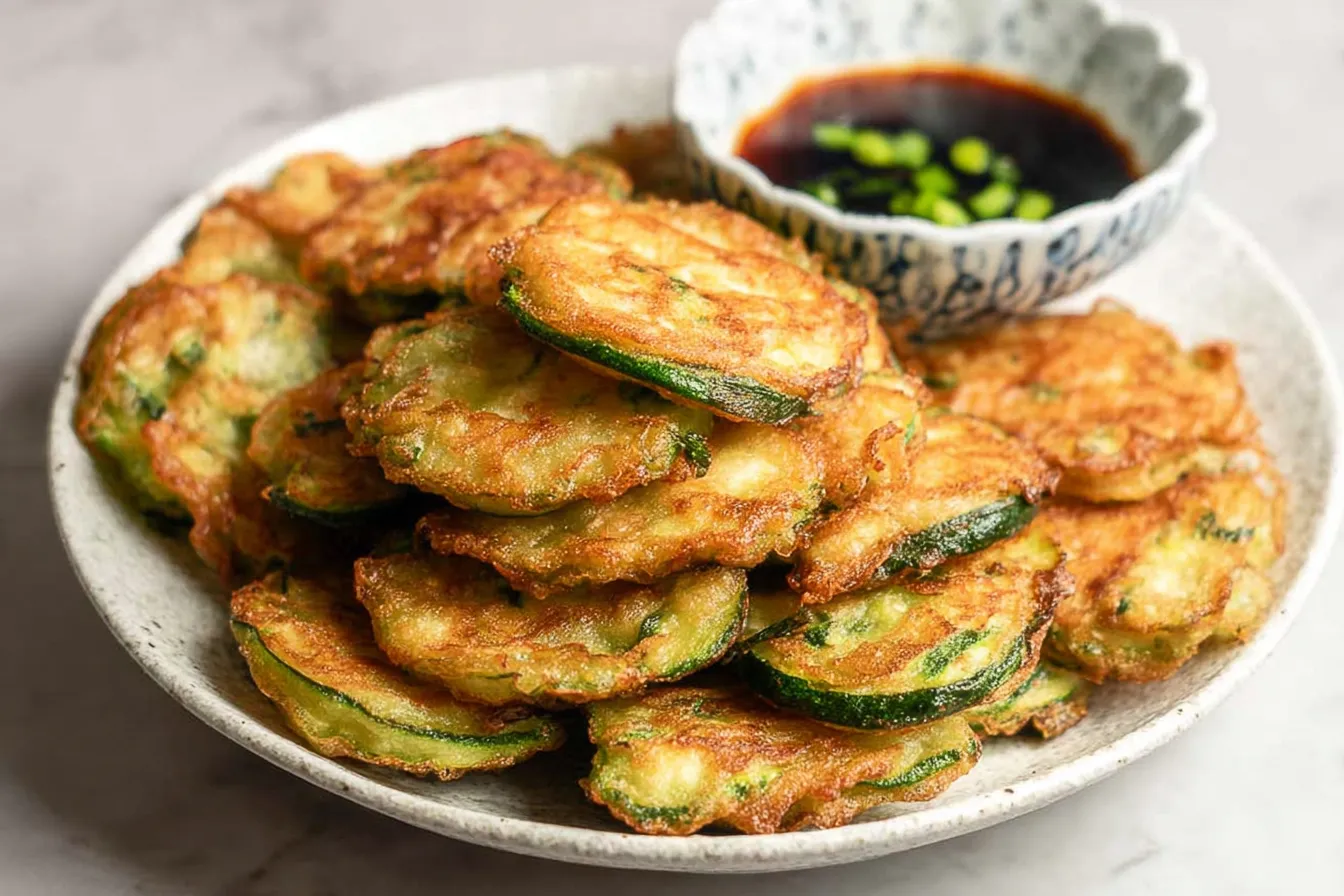 Korean Zucchini Fritters 
