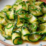 Delicious Korean Zucchini Side Dish Ready to Serve