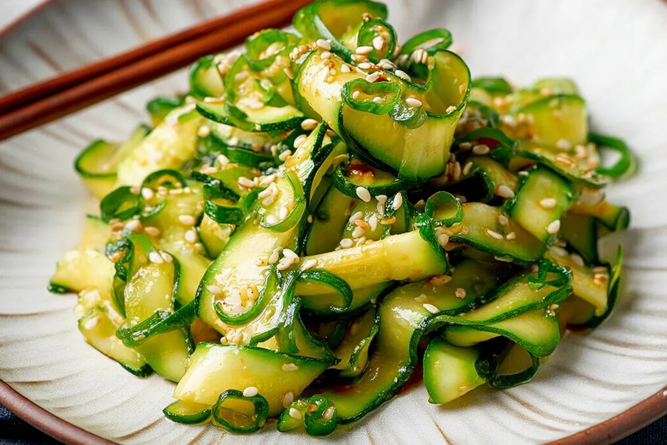 Korean Zucchini Side Dish 