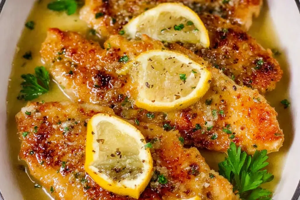 Lemon Chicken with Lemon Butter Sauce - Delicious & Zesty