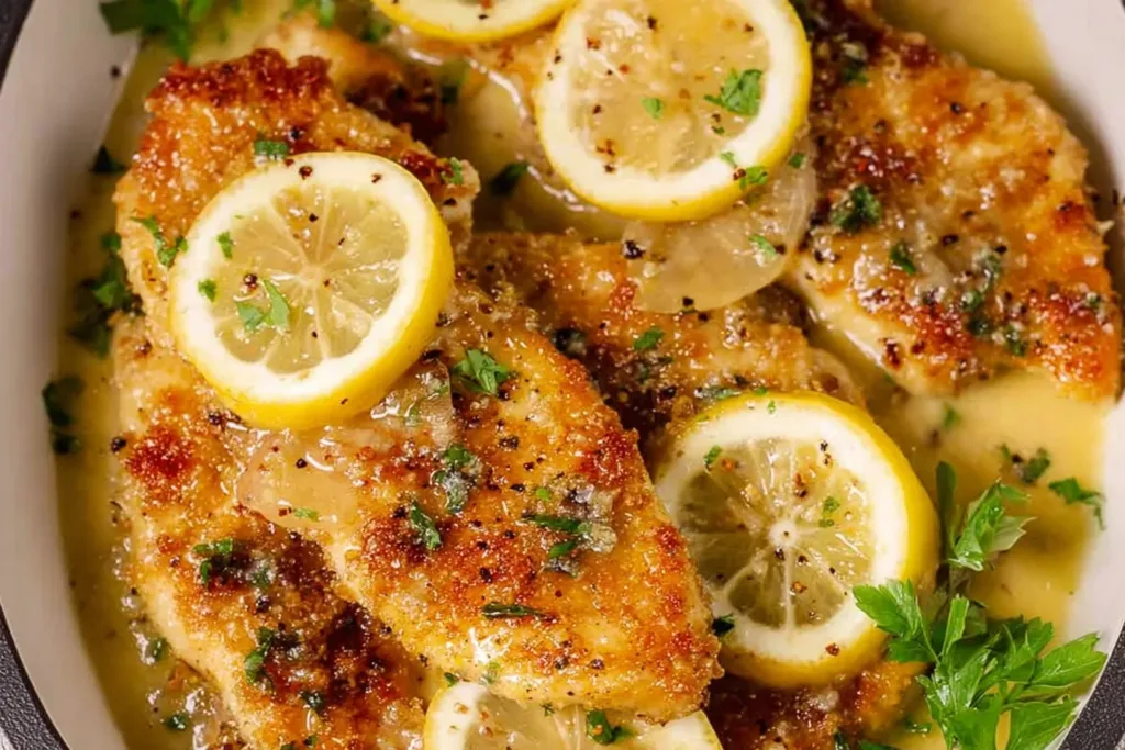 Lemon Chicken with Butter Sauce - Mouthwatering Dish