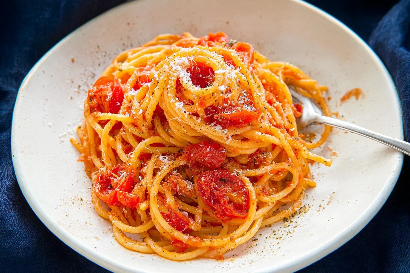 Lexie’s Perfect Summer Tomato Spaghetti