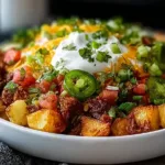 Delicious Loaded Potato Taco Bowl as the Ultimate Comfort Food