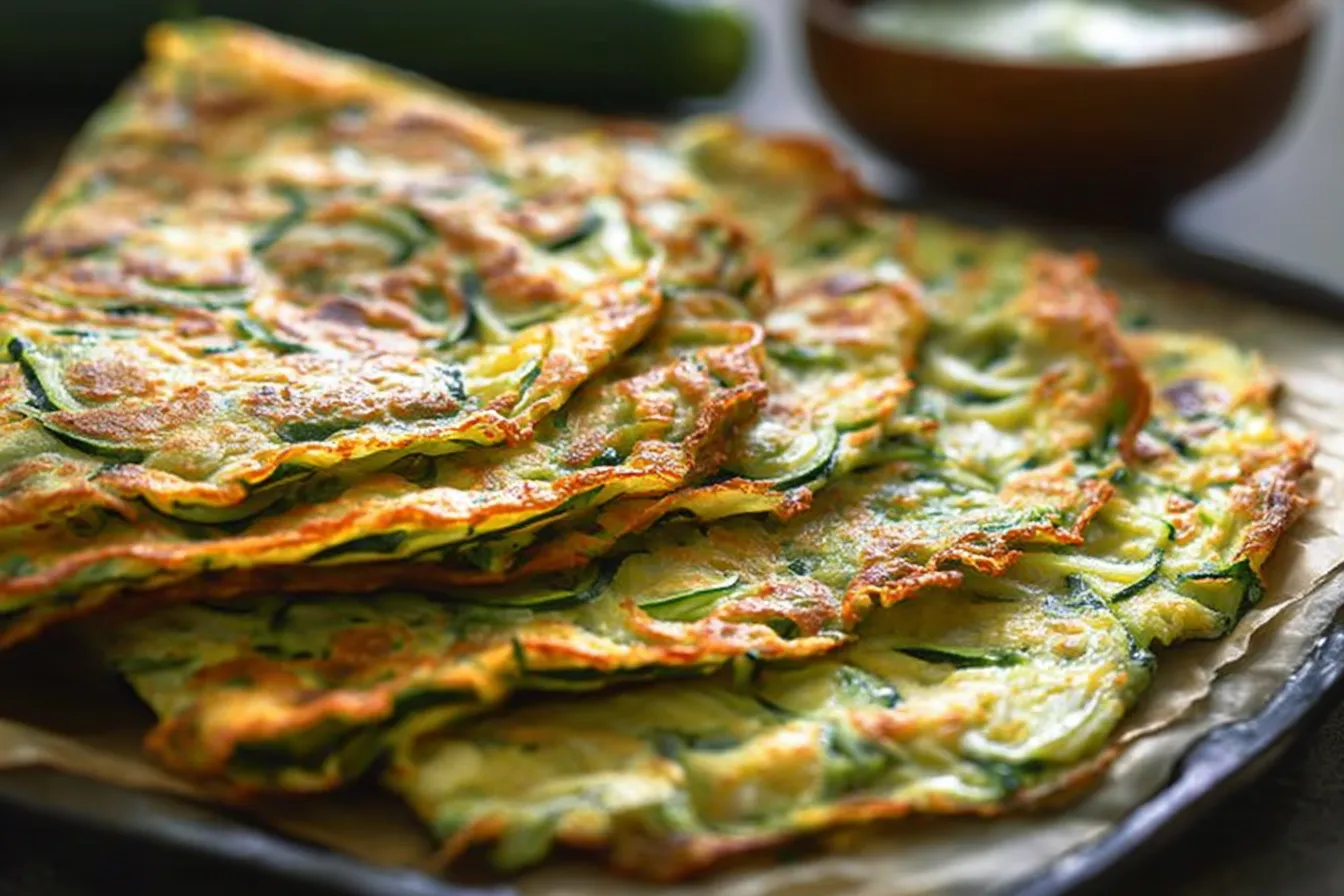 Low Carb Zucchini Tortillas 