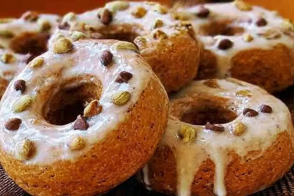 Maple Pumpkin Doughnuts Freshly Baked