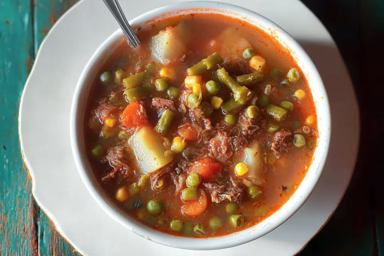 My Mom’s Old-Fashioned Vegetable Beef Soup – A Heartwarming Classic 4 My Mom’s Old-Fashioned Vegetable Beef Soup