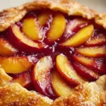 Nectarine Galette Fresh from the Oven
