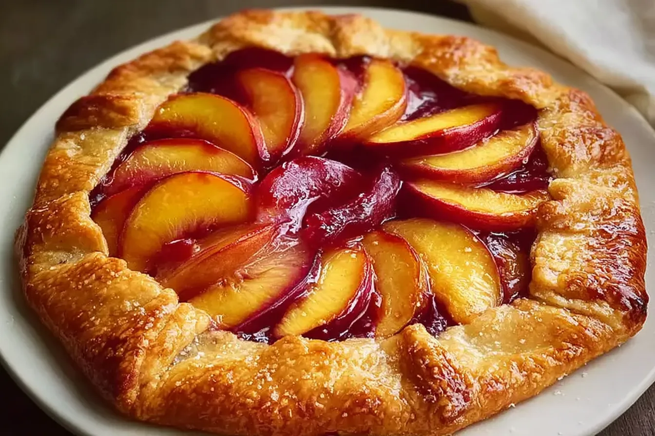 nectarine galette