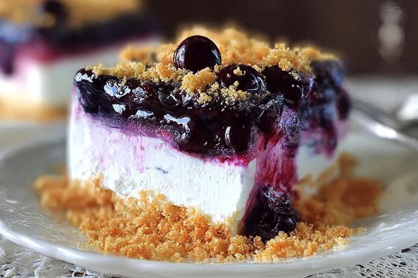 No-Bake Blueberry Yum Yum 