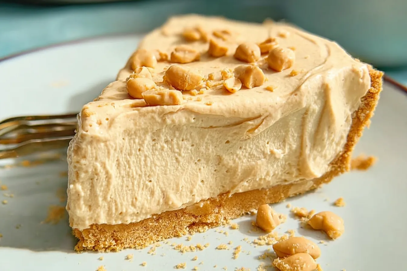 No-Bake Peanut Butter Pie 