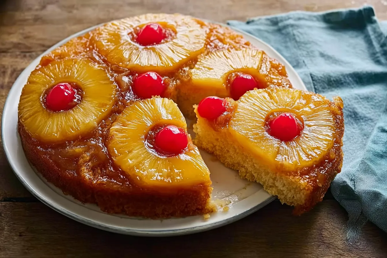 Old Fashioned Pineapple Upside-Down Cake