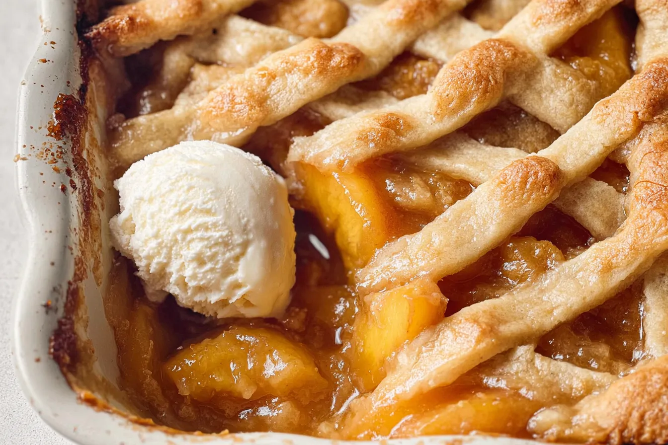 Old-Fashioned Southern Peach Cobbler: A Sweet Delight 4 Old-Fashioned Southern Peach Cobbler