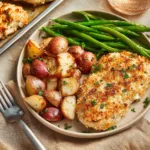 Parmesan Crusted Chicken Sheet Pan Dinner: A Family Favorite 5 Parmesan Crusted Chicken Sheet Pan Dinner Ready to Serve