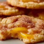 Delicious Peach Cobbler Cookies Freshly Baked