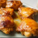 Peach Glazed Chicken Recipe with Canned Peaches