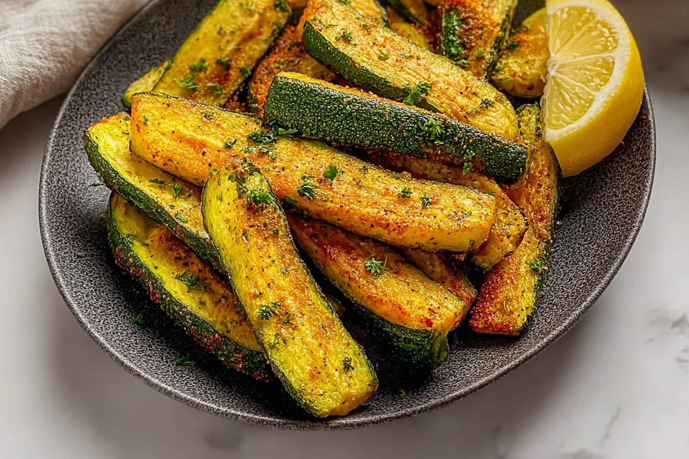 Perfect Easy Baked Zucchini 