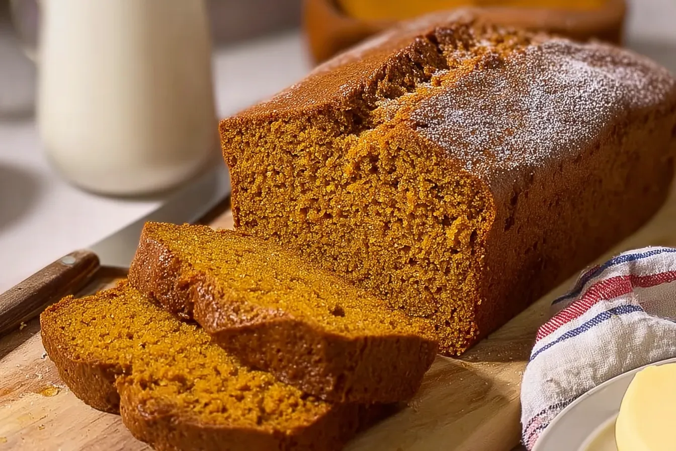 Pumpkin Pie Bread