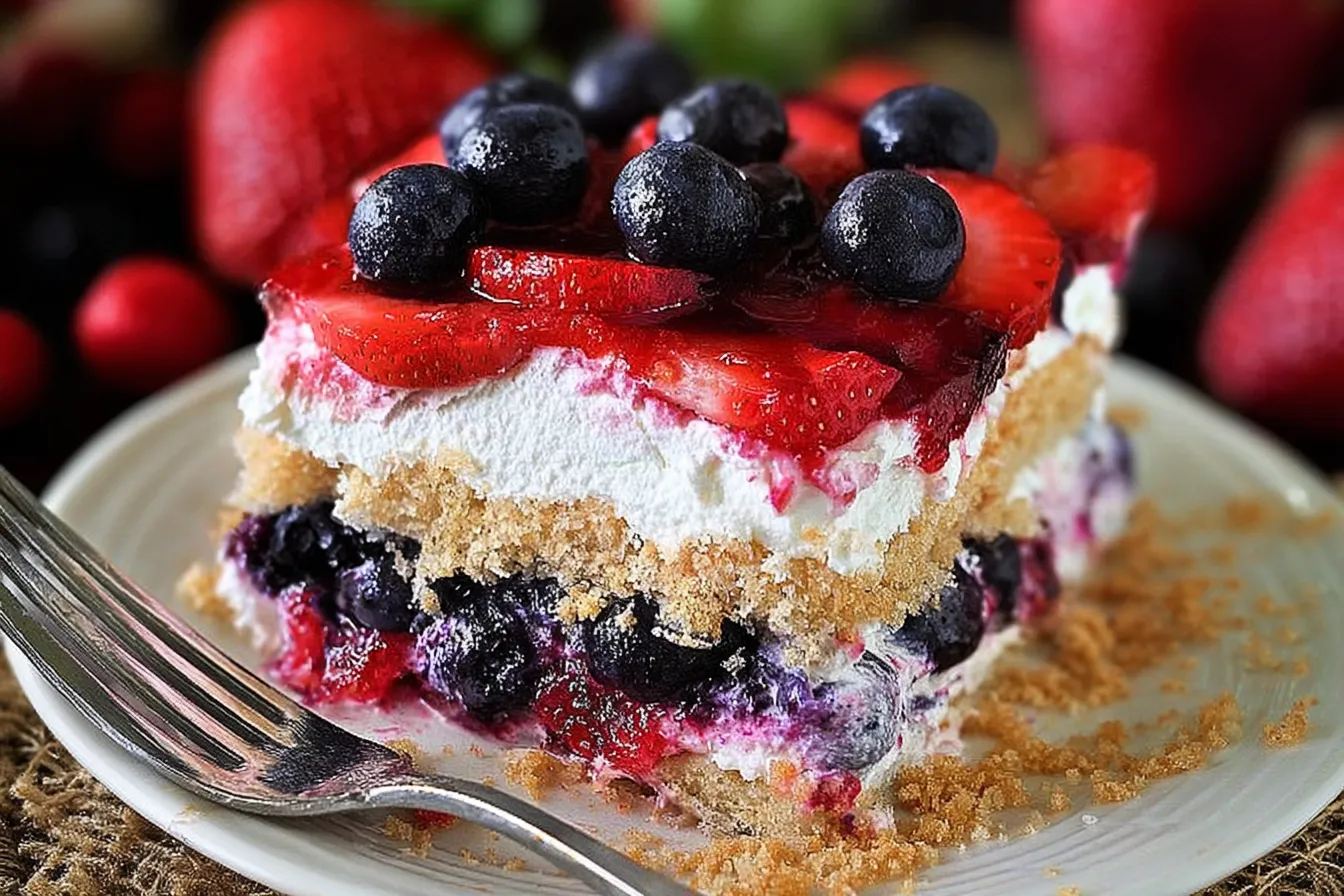 Red White & Blue Mixed Berry Yum Yum 
