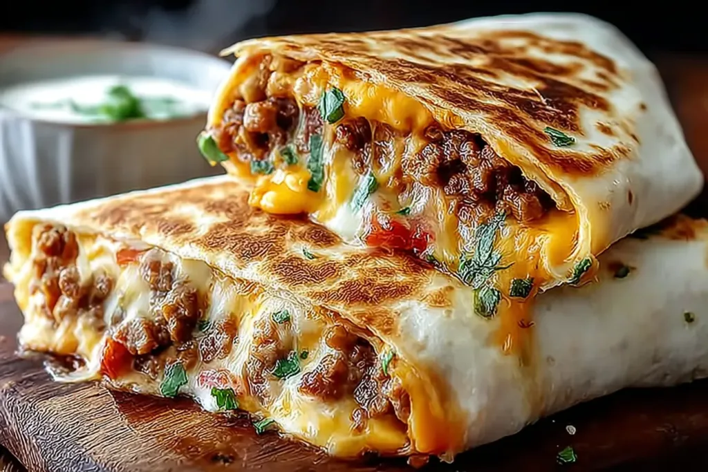 Delicious Easy Breakfast Crunchwrap Delight