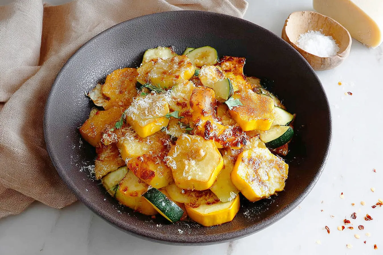 Sautéed Patty Pan Squash