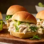 Delicious Slow Cooker Chicken Caesar Sandwiches Ready to Serve