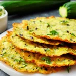 Soft Zucchini Taco Shells Ready to Serve