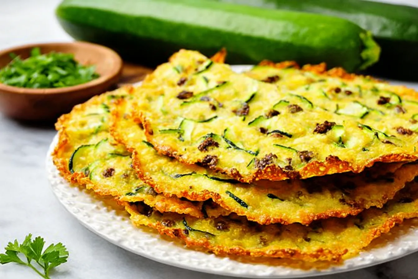 Soft Zucchini Taco Shells 