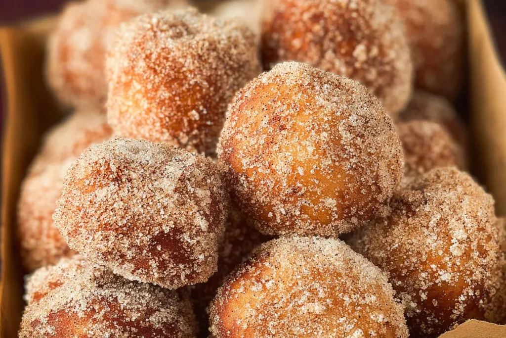 Homemade Sourdough Cinnamon Sugar Pretzel Bites