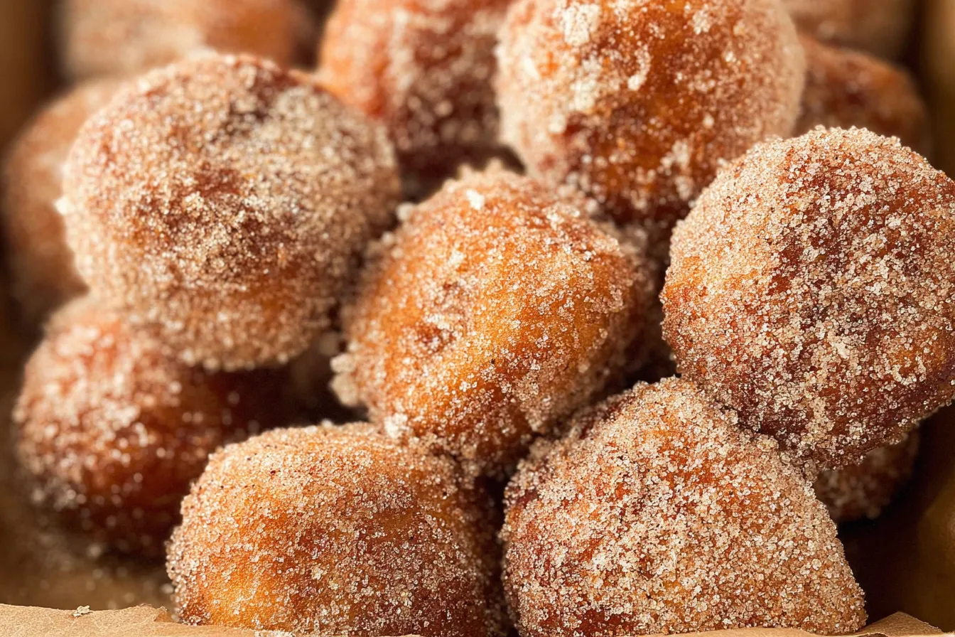 Sourdough Cinnamon Sugar Pretzel Bites