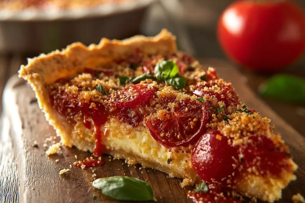 Southern Tomato Pie – Creamy and Cheesy Summer Treat