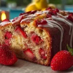 Freshly Baked Strawberry Banana Bread