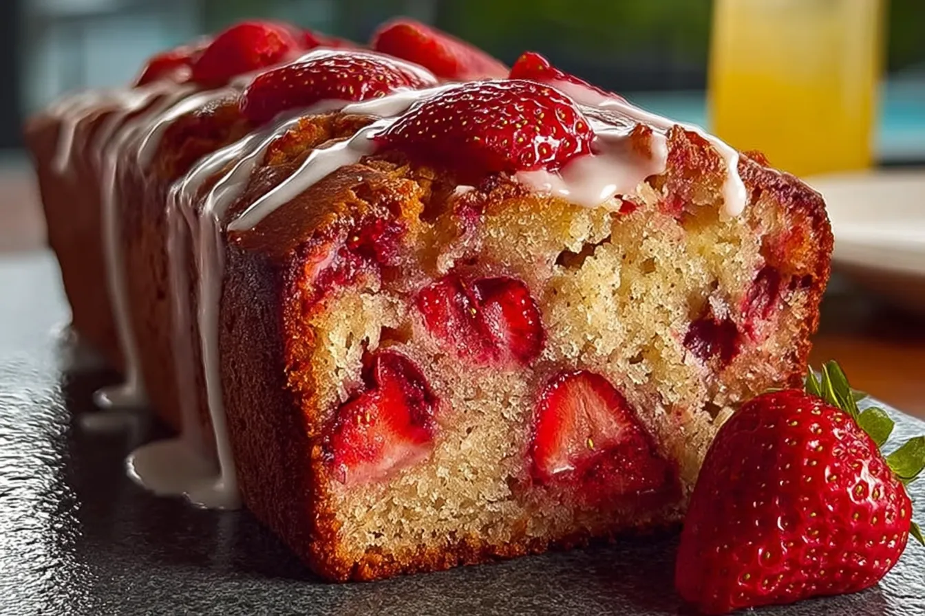 Strawberry Banana Bread 