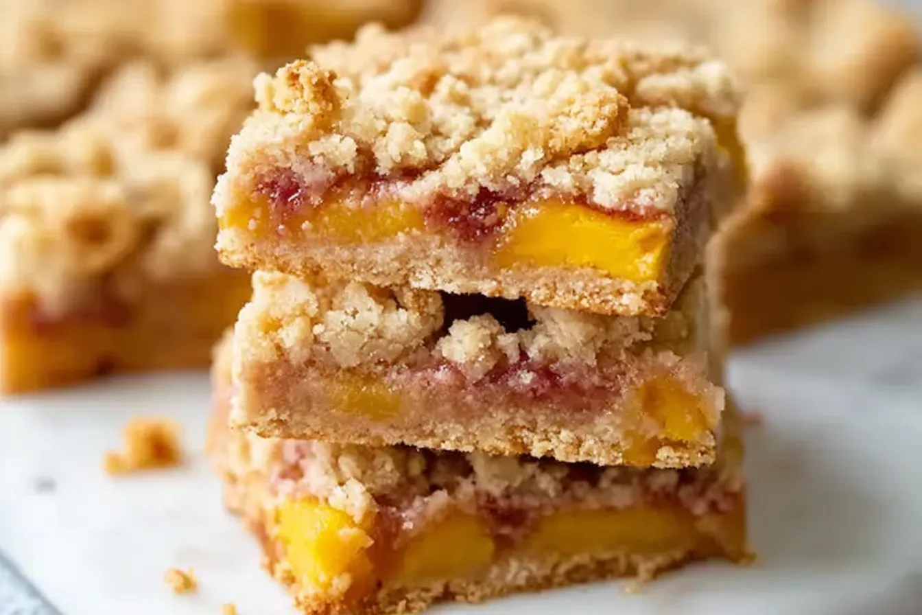 Summer Nectarine Crumble Bars (The Ultimate Zesty Stone Fruit Recipe)