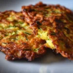 Crispy Summer Squash Fritters Ready to Serve