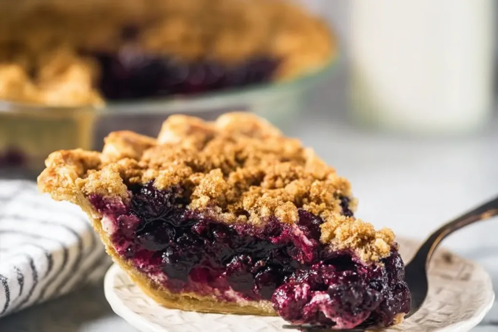 Freshly Baked Blueberry Pie: Perfect Summer Dessert