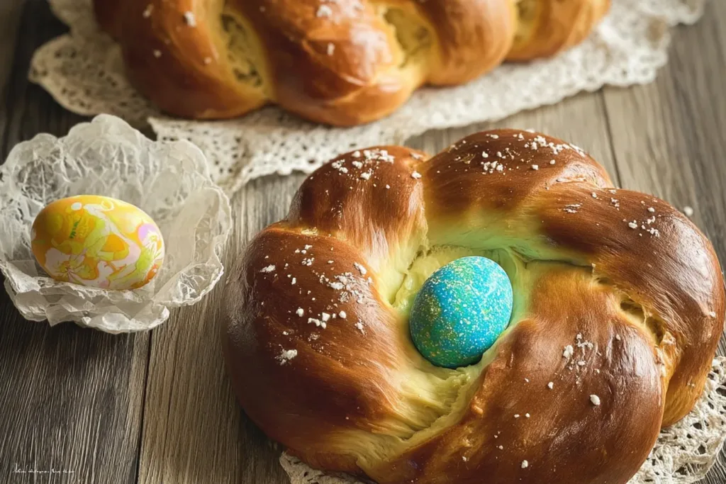 Homemade Traditional Italian Easter Bread